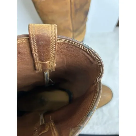 Ariat Men's Size 9.5B Sierra 14527 Western Brown Leather Work Cowboy Boots - Picture 10 of 16